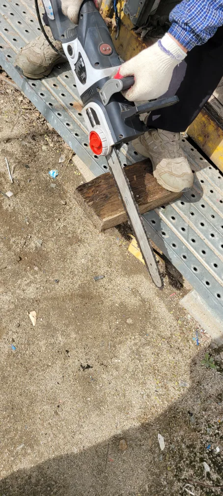 전기톱중고220v16인지상태최고