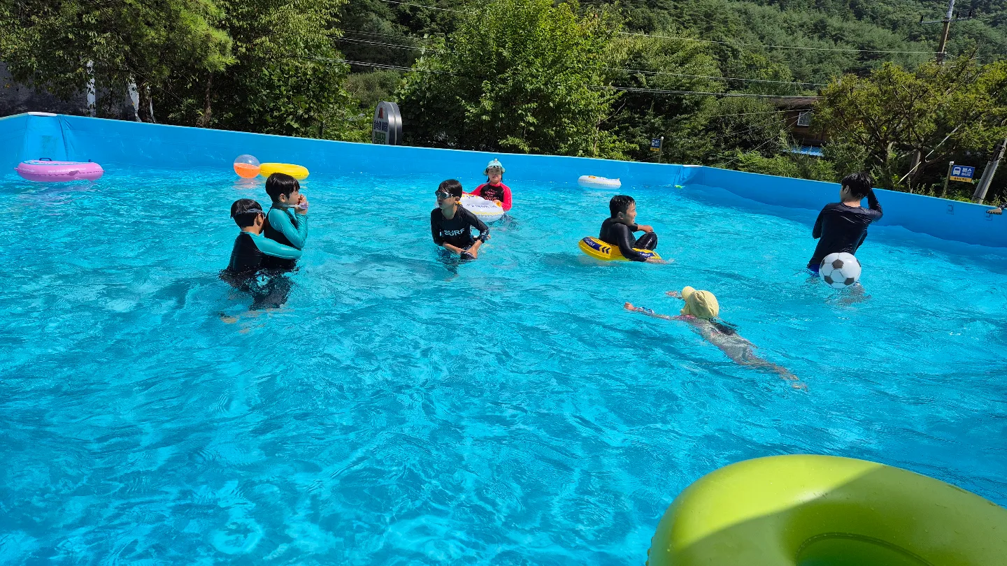 조립식 수영장 10×10m (대형 풀세트) 팝니다