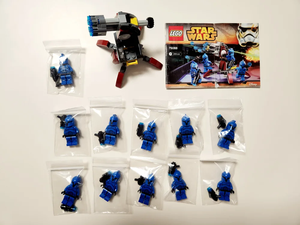 레고 스타워즈 75088 (2015) 세네트 코만도 중고 일괄 판매합니다