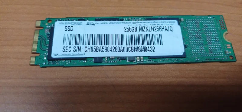 중고 m2 SSD256G 삼성sata