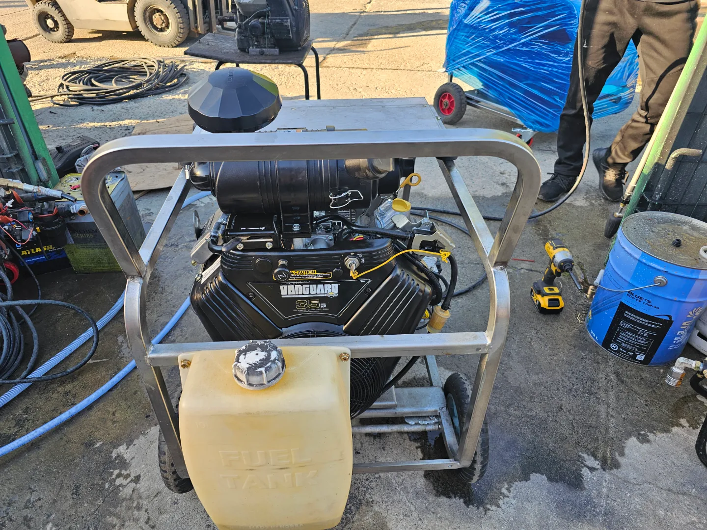 고압 세척기..중고엔진고압세척기 350바. 중고엔진고압세척기 500바 판매