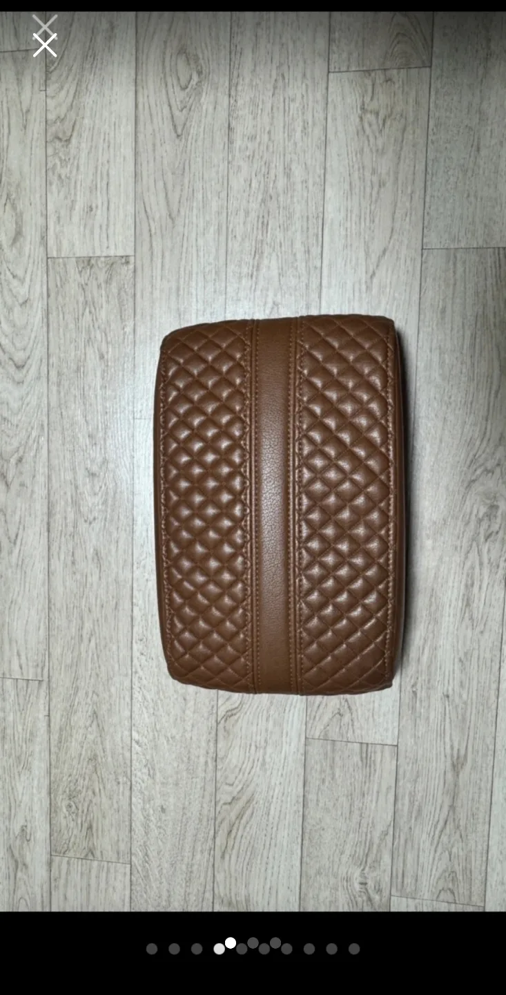 셀토스 루젠 엠보 자동차 콘솔 쿠션(중고)