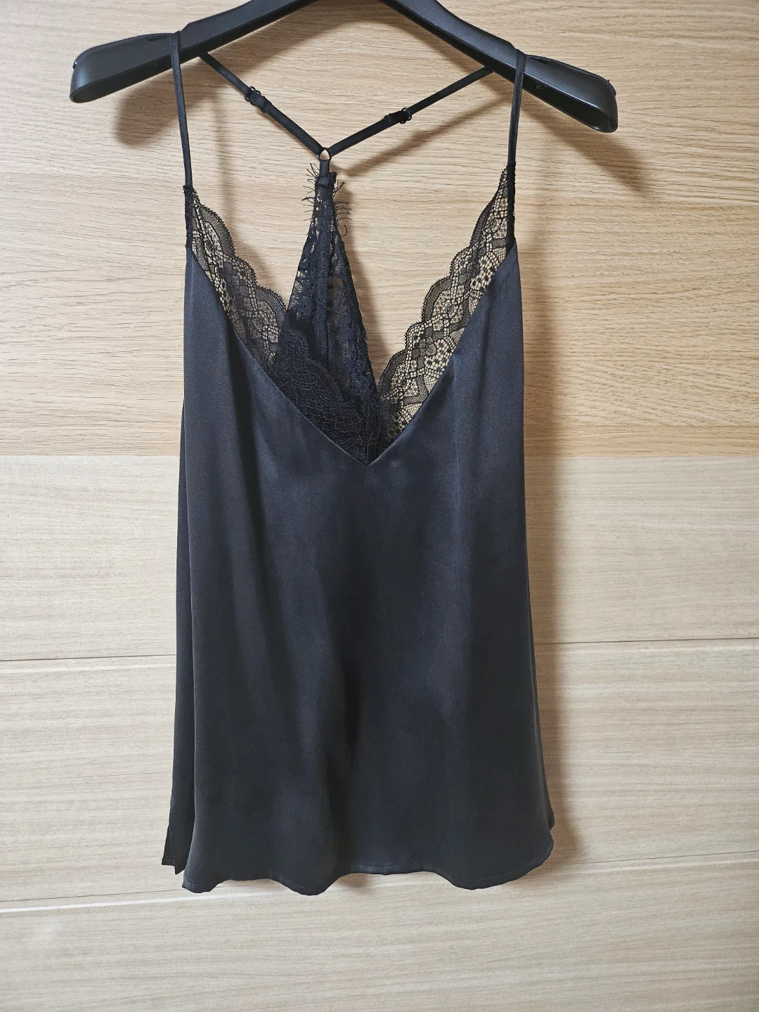 중고 베르니스 실크 슬립(블랙) M