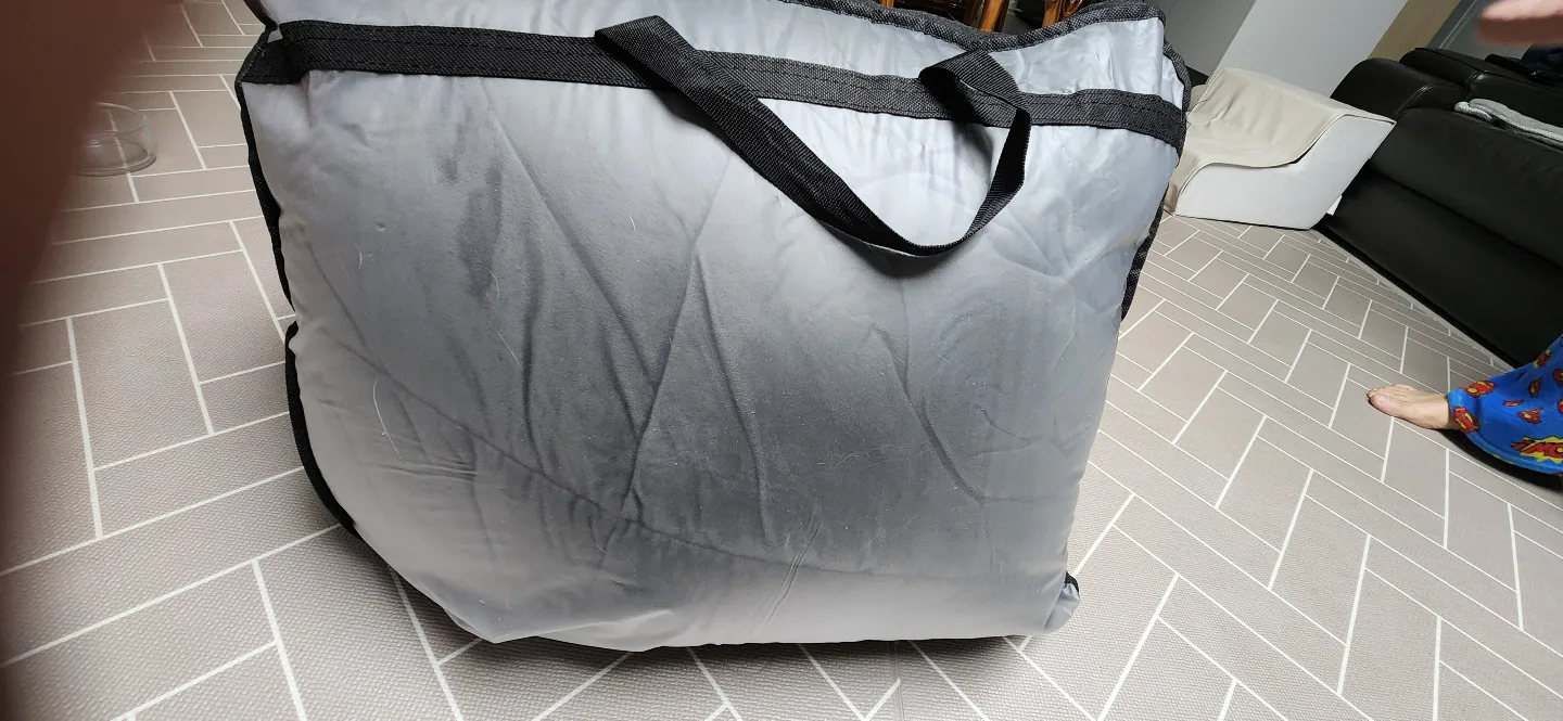 중고 극세서 이불 짙은쥐색 더블사이즈