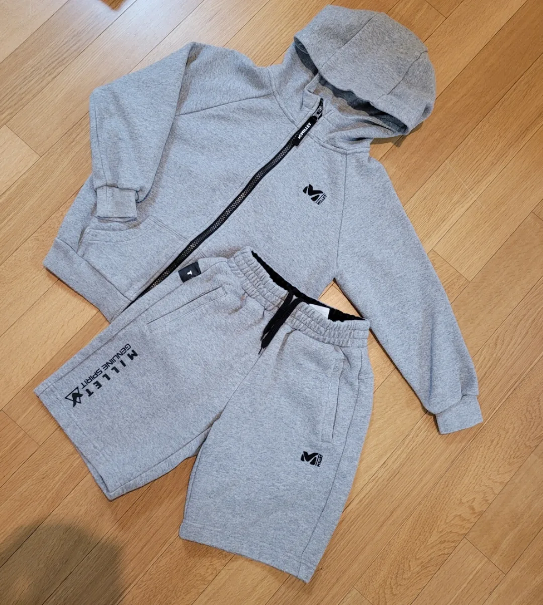 중고 싸이즈 120 - 밀레트 아동 트레이닝복 상하세트