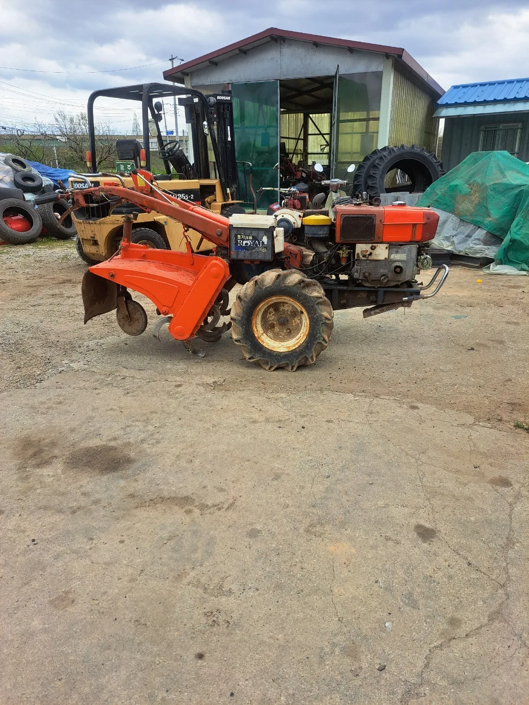 경운기(중고) 키시동