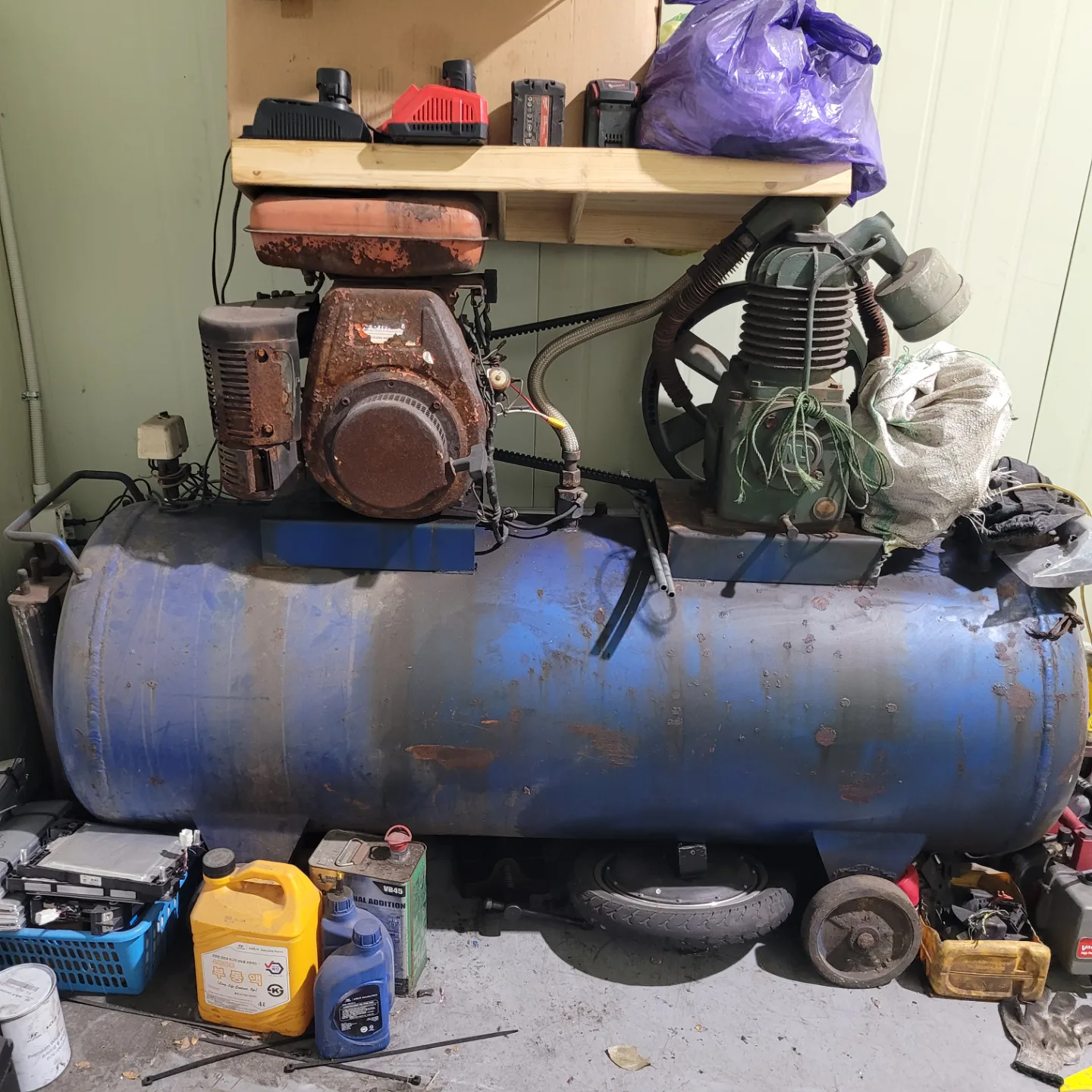 중고압 콤프레셔