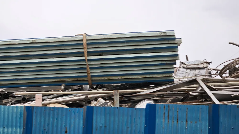 지붕판넬75티 팝니다4미터중고