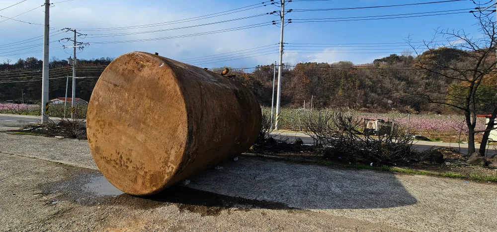 중고 유류탱크 팝니다