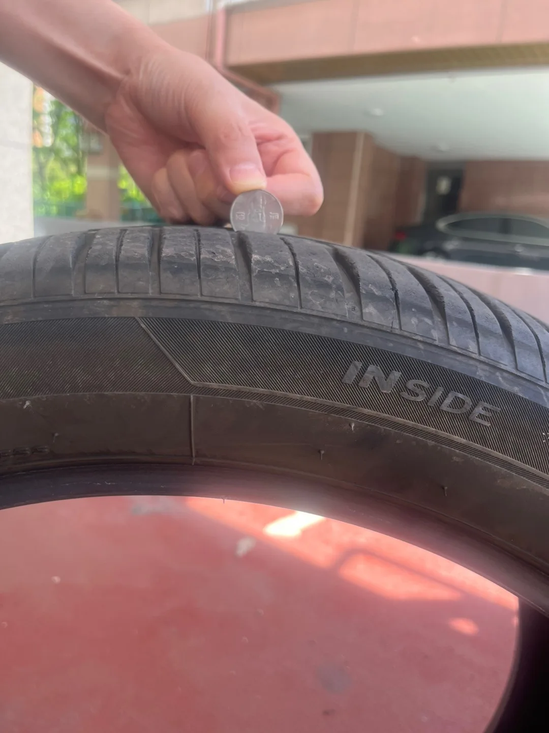 275 40 21 중고타이어 한국타이어 에보3 BMW X5