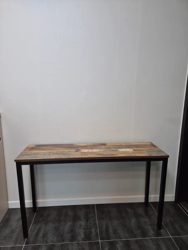 원목 상판 테이블