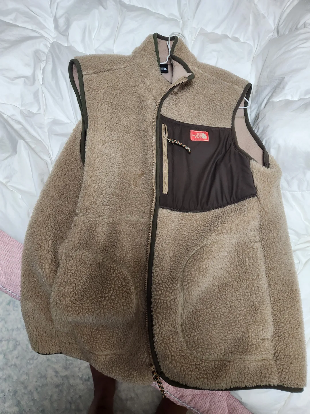 노스페이스 2XL 조끼후리스 팝니다