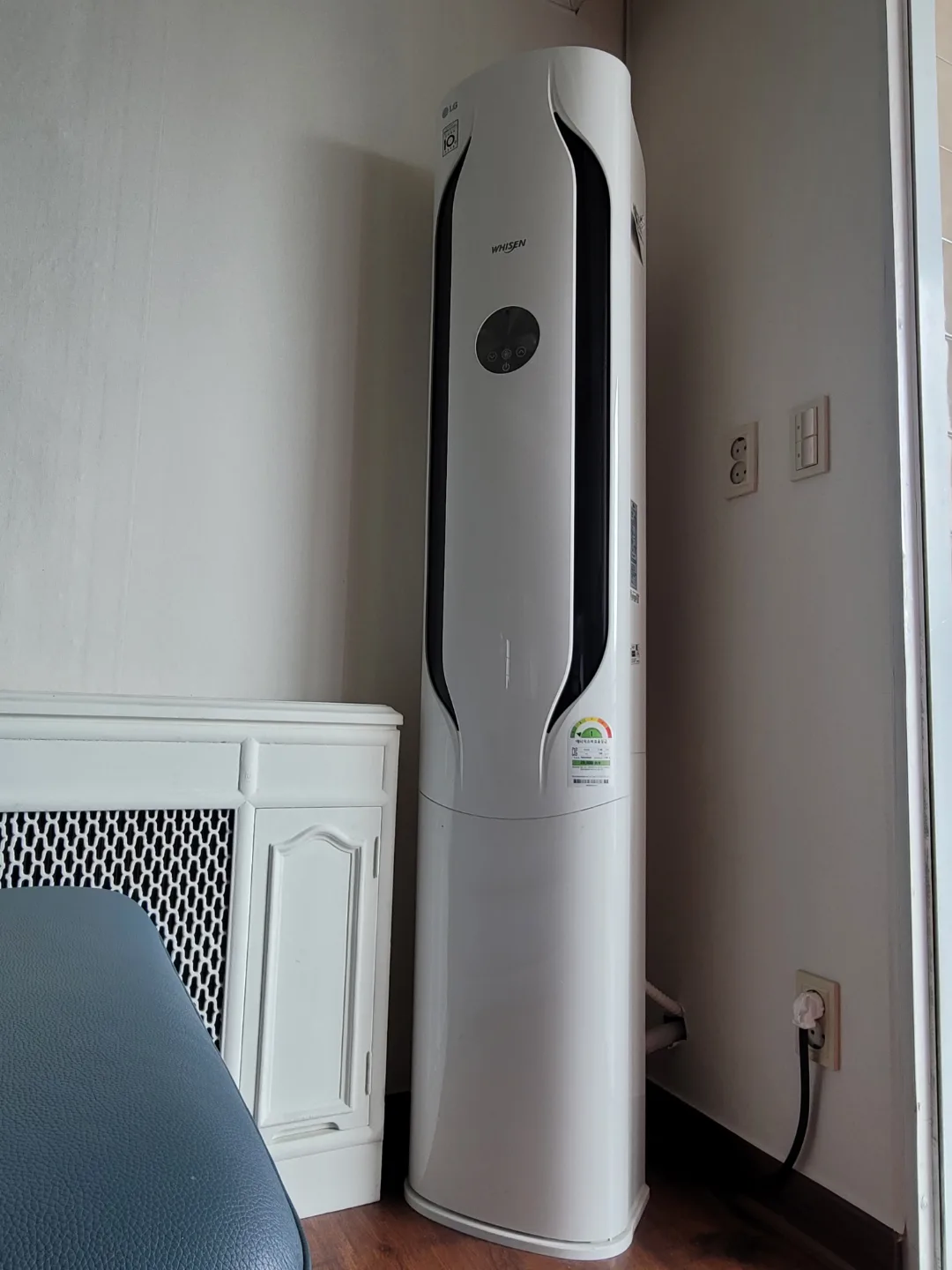 LG 휘센 스탠드 에어컨 18평 (실외기 포함)