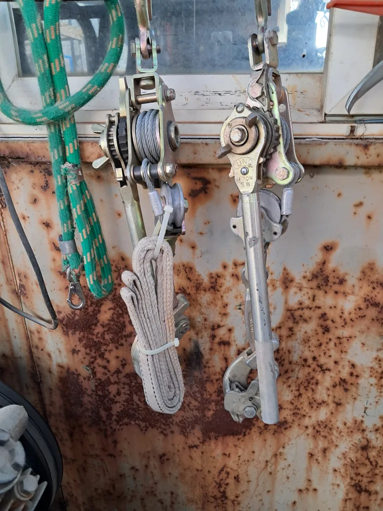 중고 공사장물품