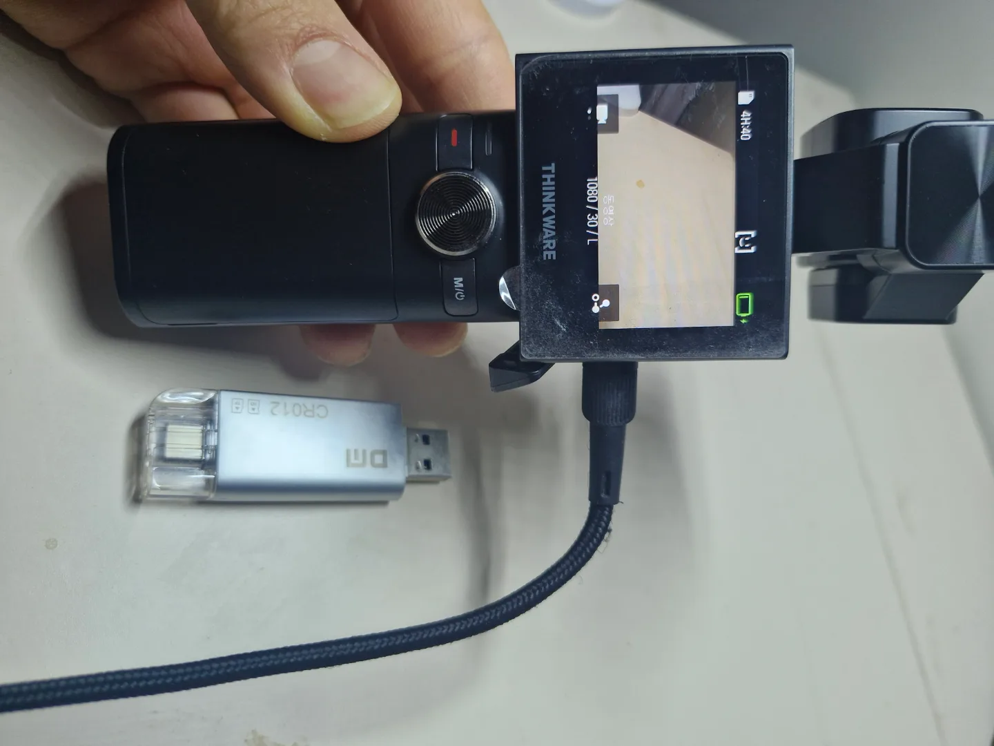 Thinkware SNAP G 스냅지 유튜브용 카메라