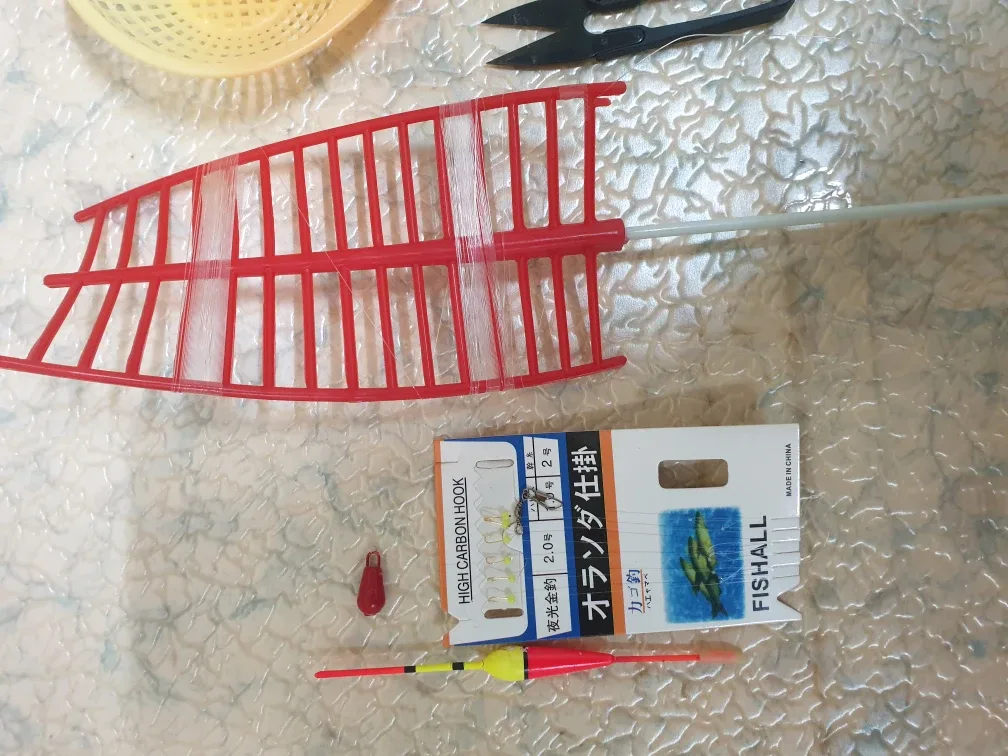 빙어낚시대 2인세트 중고  싸게 팔아요