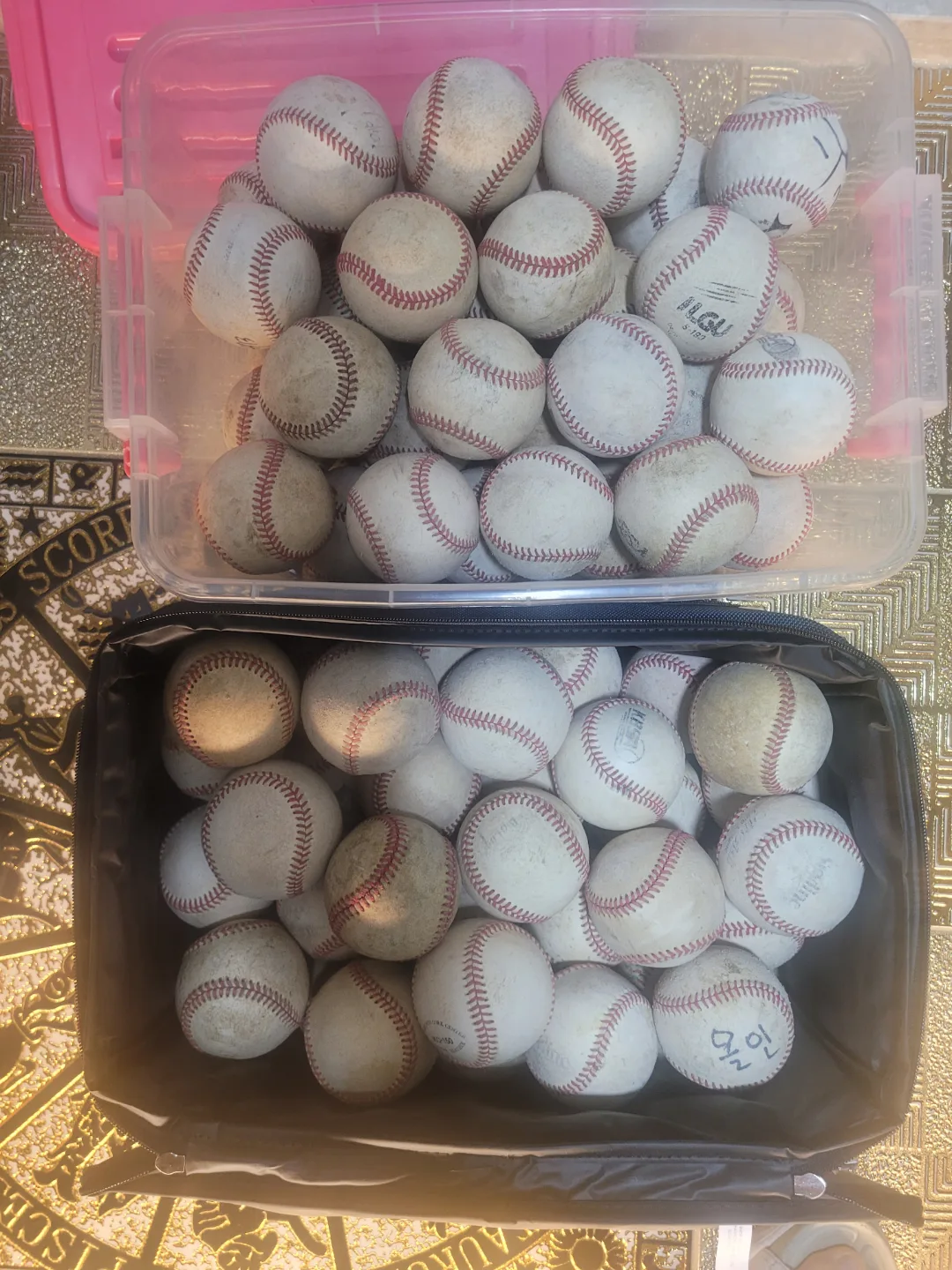 중고 야구공 팝니다!