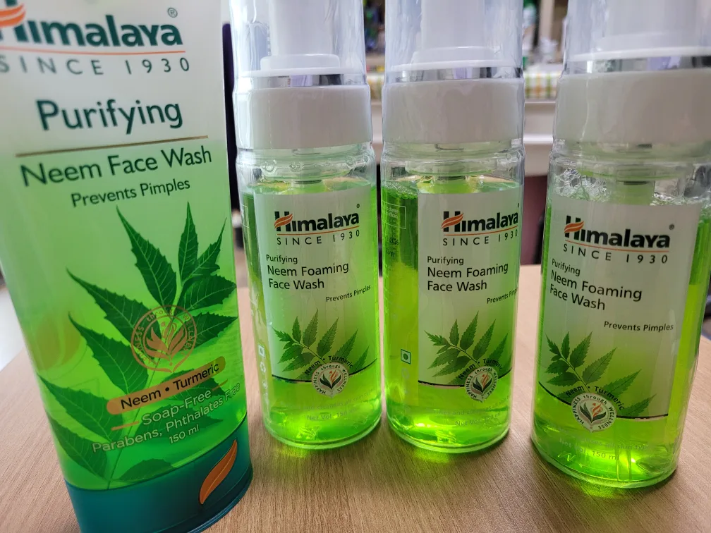 Himalaya neem포밍페이스워시,페이스워시