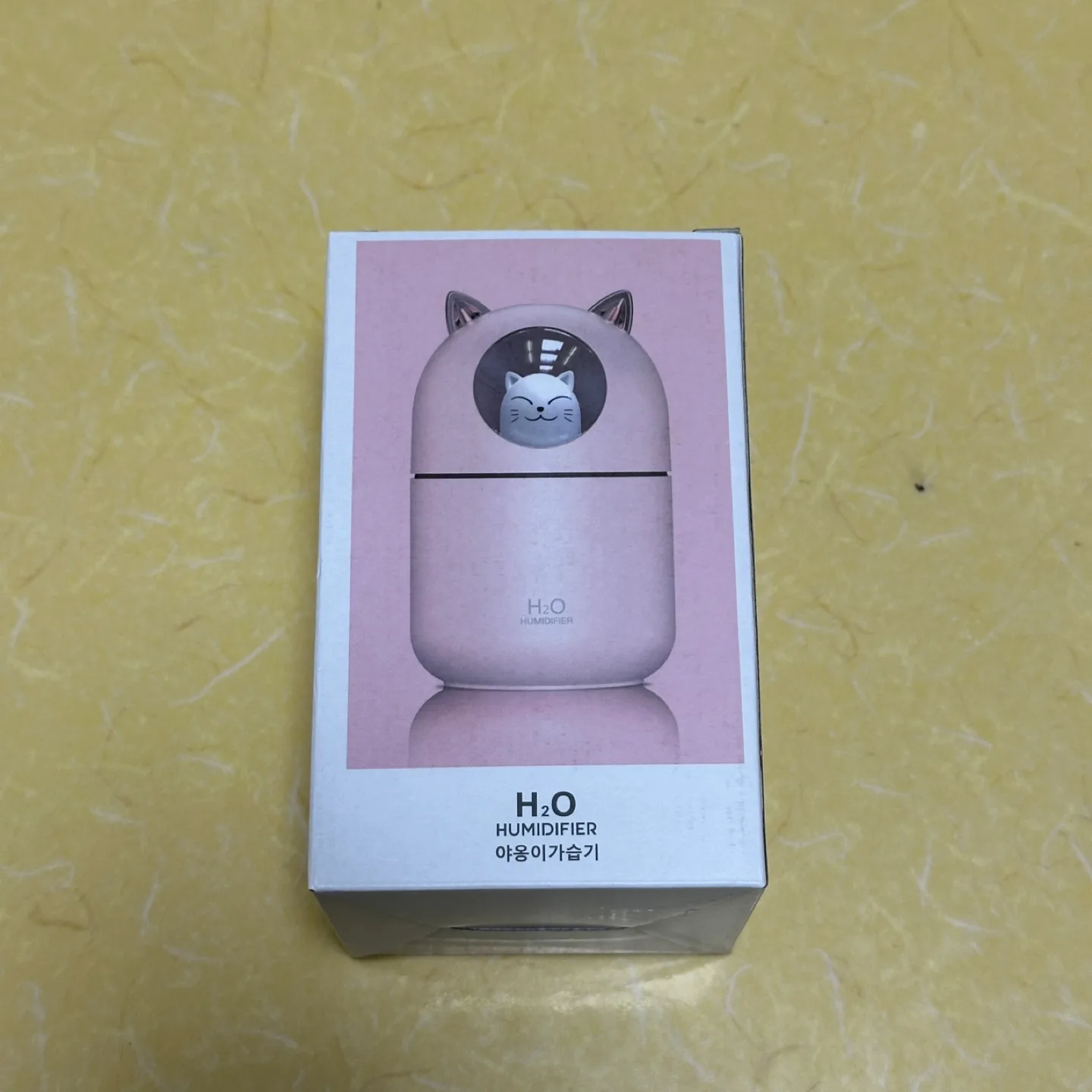 고양이 가습기 핑크 새상품 : 야옹이 가습기