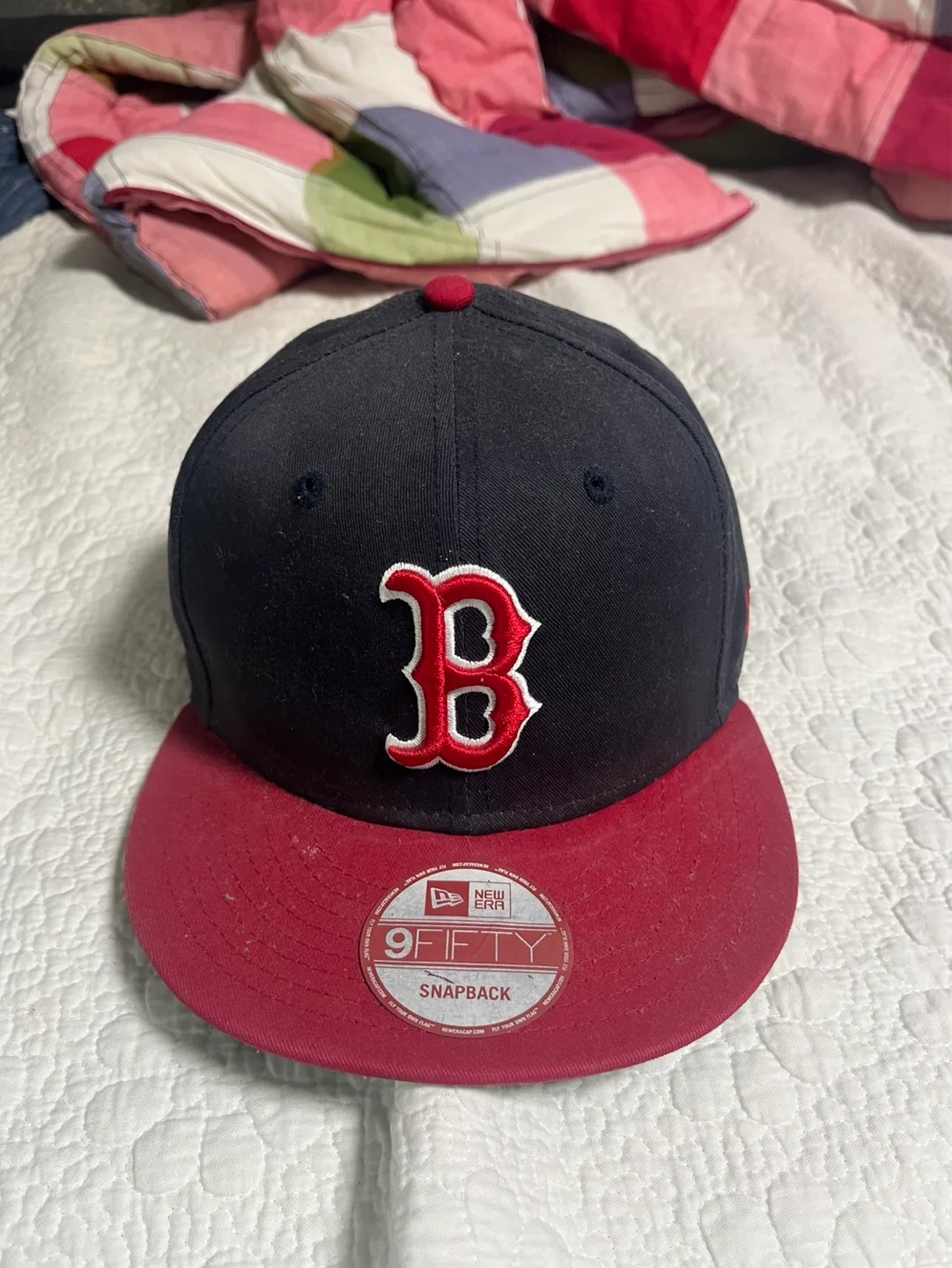 중고) 뉴에라 보스턴 레드삭스 스냅백 판매합니다