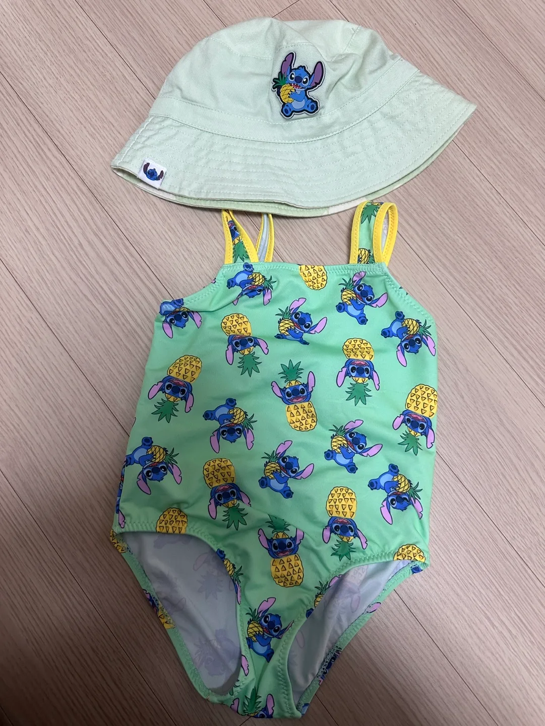 자라 3-4세 수영복 모자 세트 104