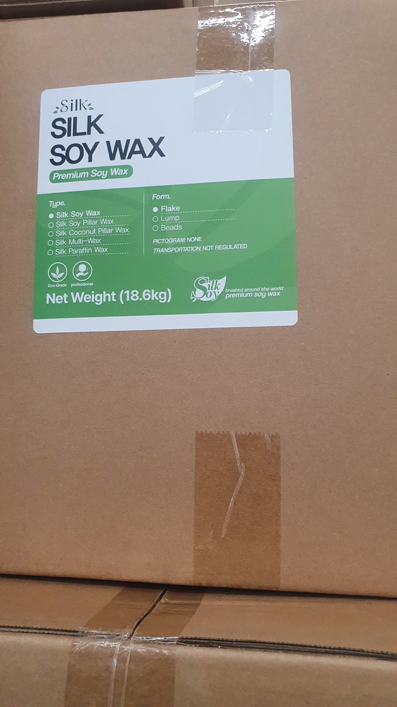 실크 소이 왁스 18.6kg 캔들재료 1박스