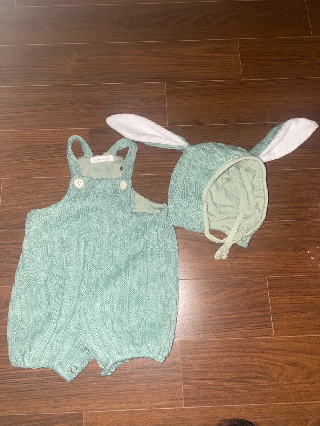 토끼 니트 의상 세트🐰