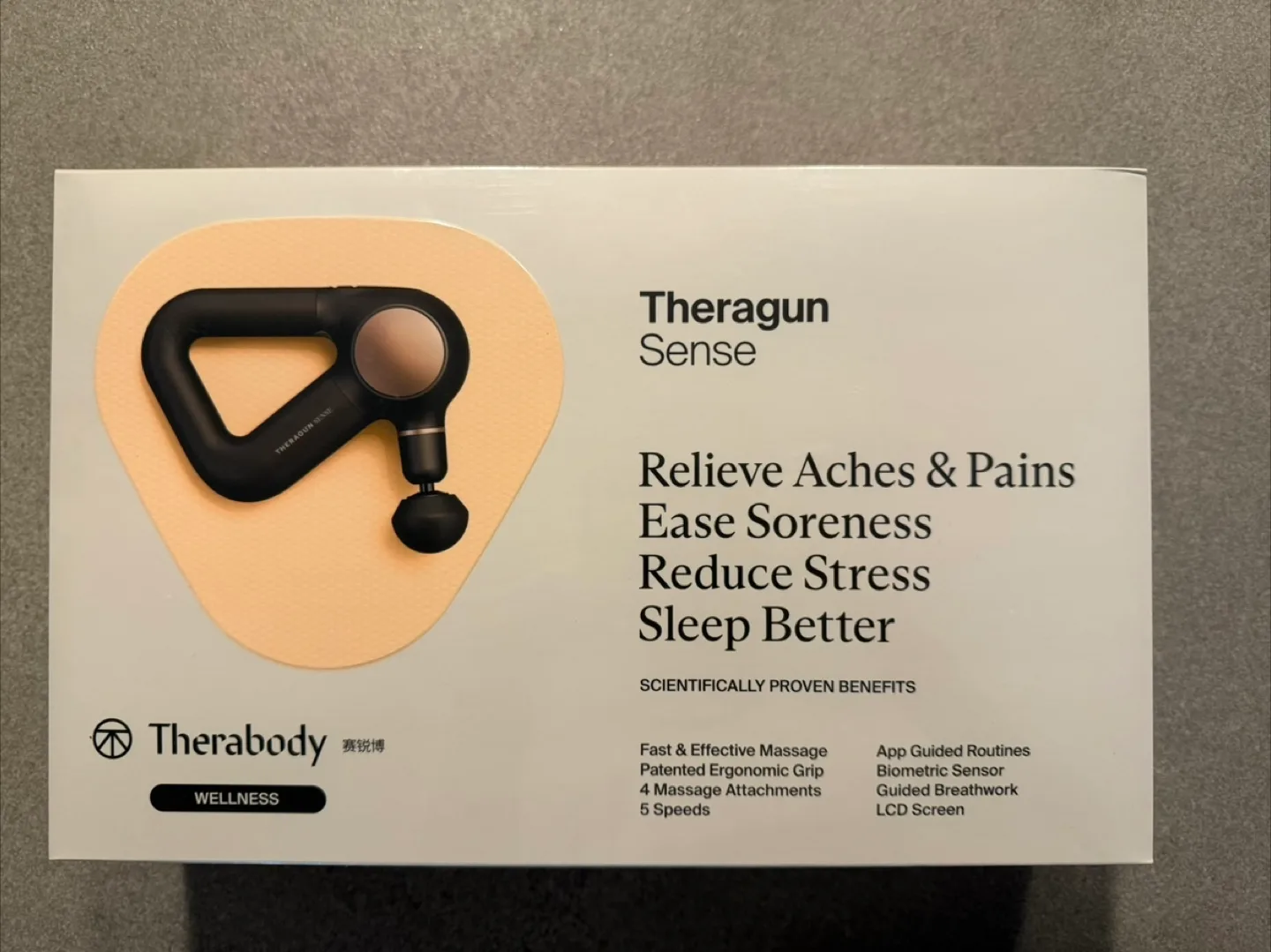 테라건 센스 미개봉 새상품 마사지건