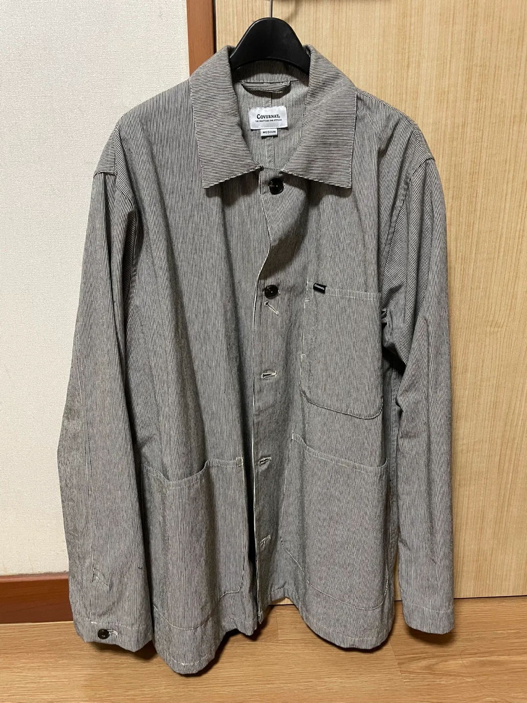 (중고) 커버낫 스트라이프 자켓