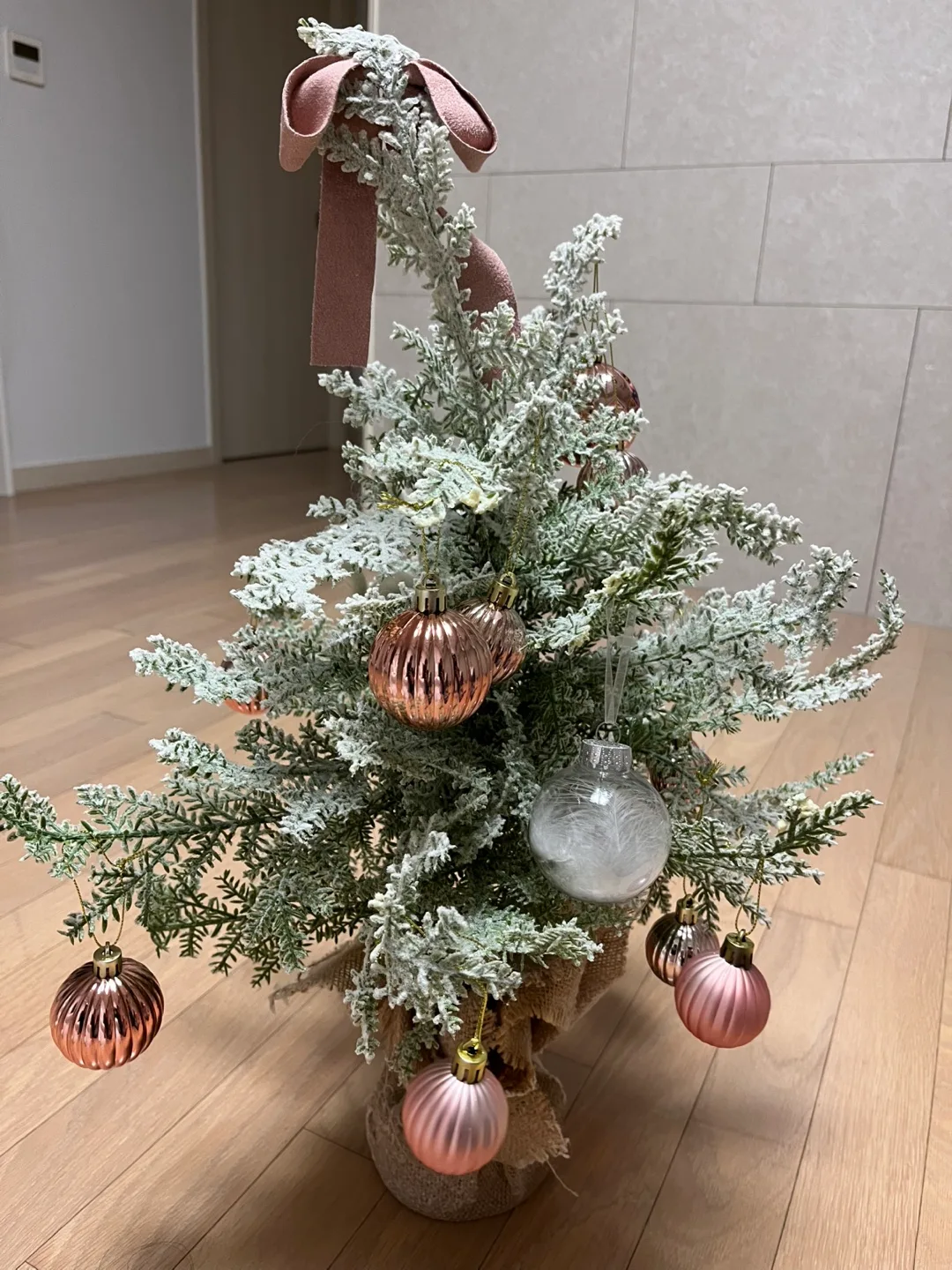 [중고제품] 미니 크리스마스 트리 장식 세트 팝니다!