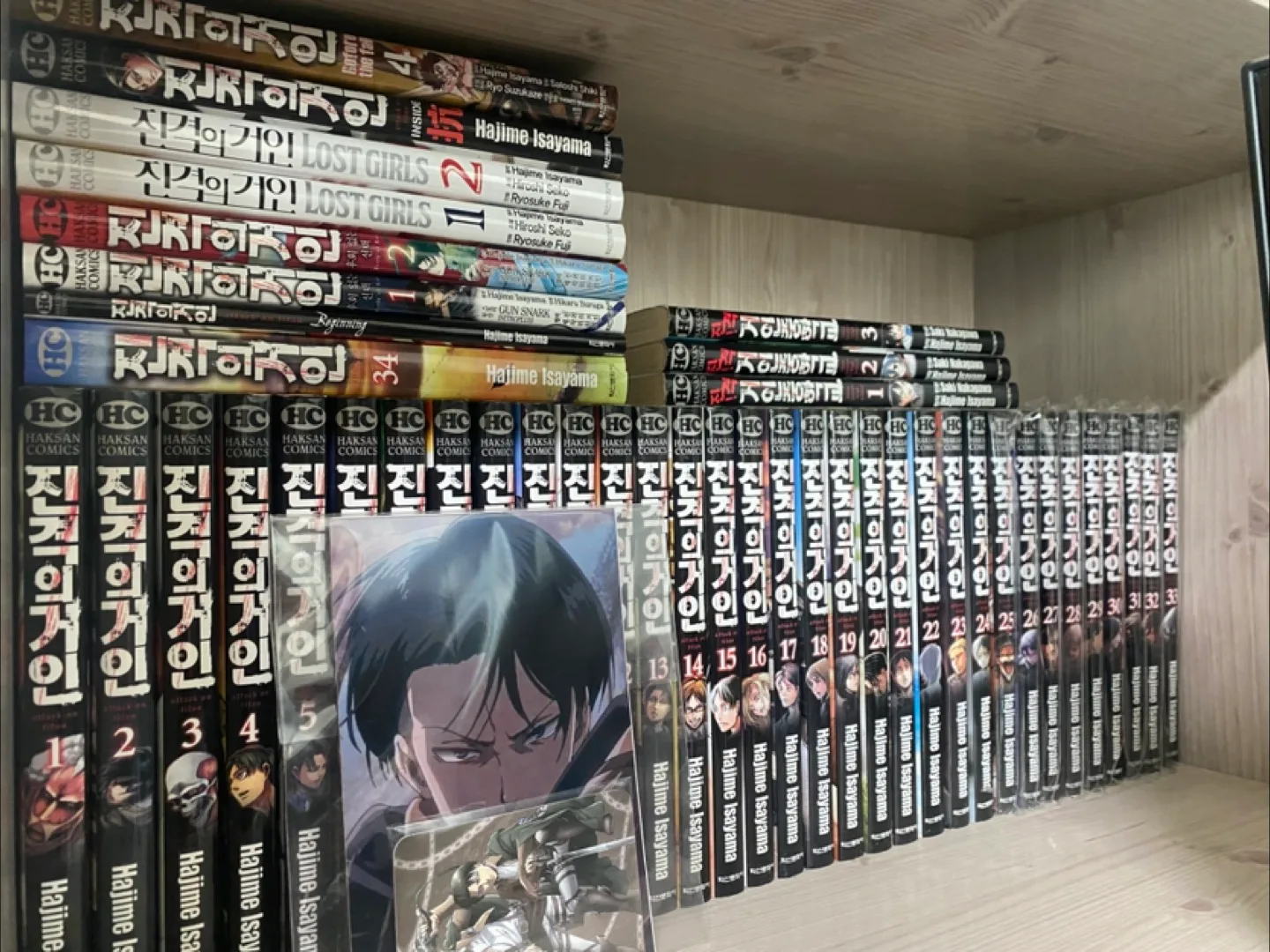 진격의 거인 1~34권 전권 + 외전 10권 판매합니다