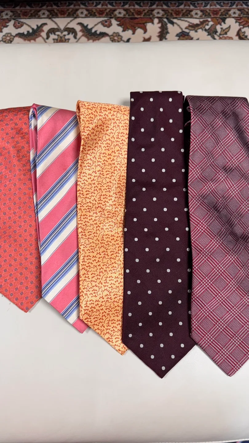 남성 넥타이 (에르메스, 폴로, 빨질레리, 듀퐁 등)