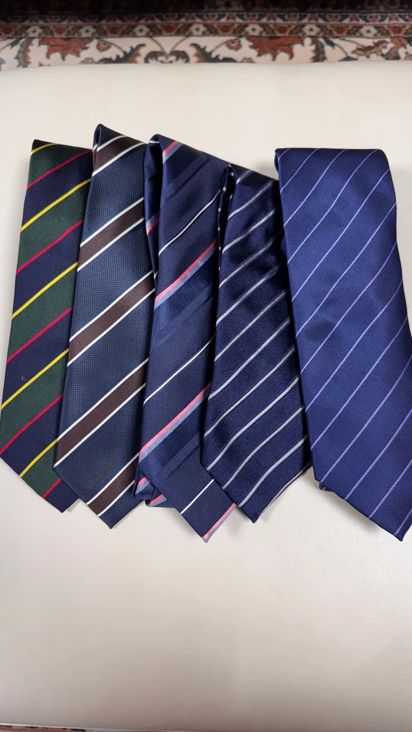남성 넥타이 (폴로, 빨질레리, 니나리치, 타미 등)