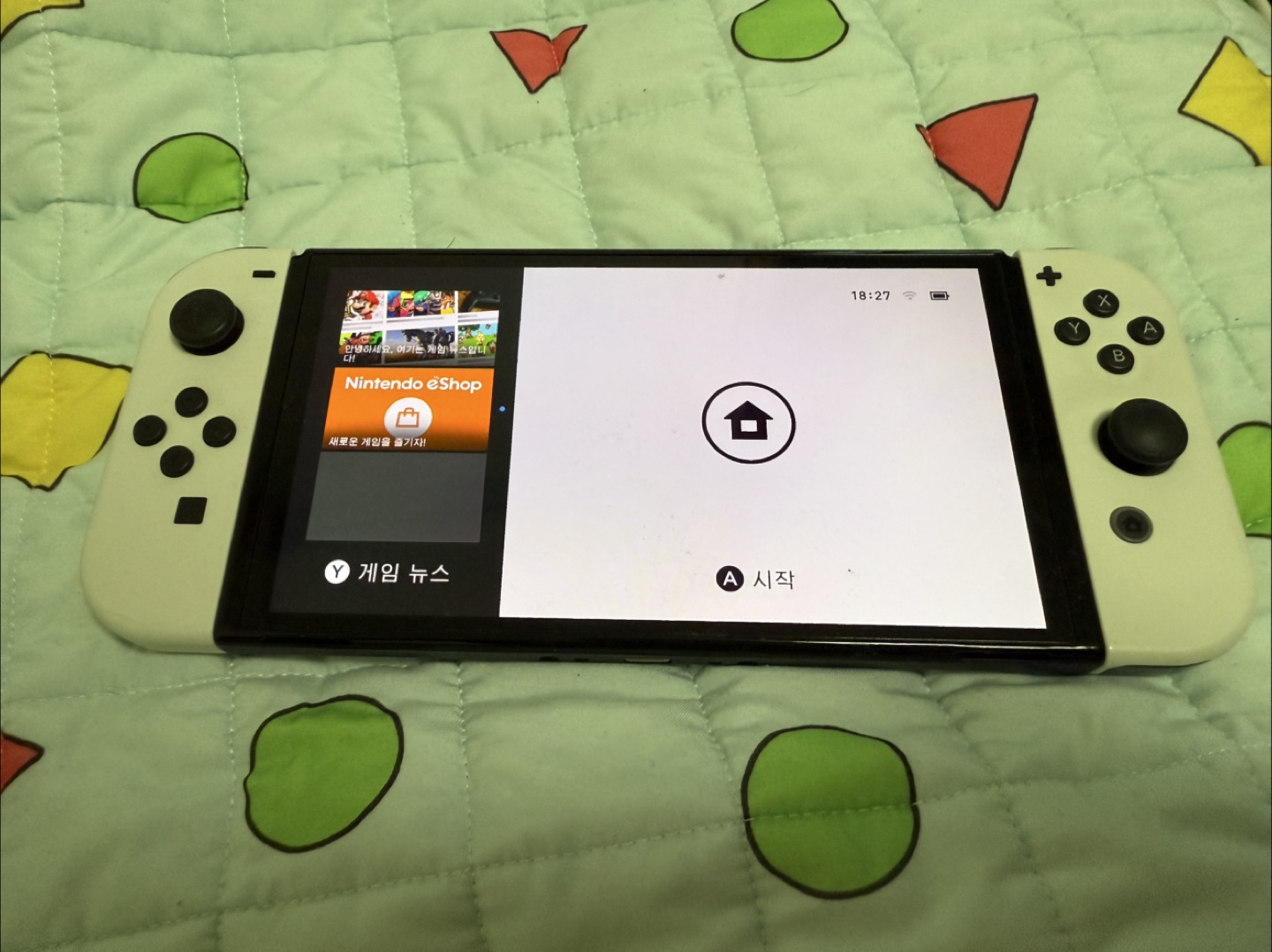 닌텐도 스위치 OLED 화이트