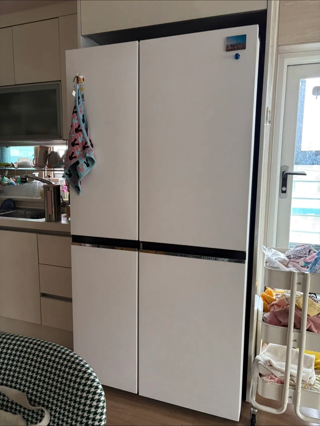 LG 오브제 냉장고 652L 크림화이트