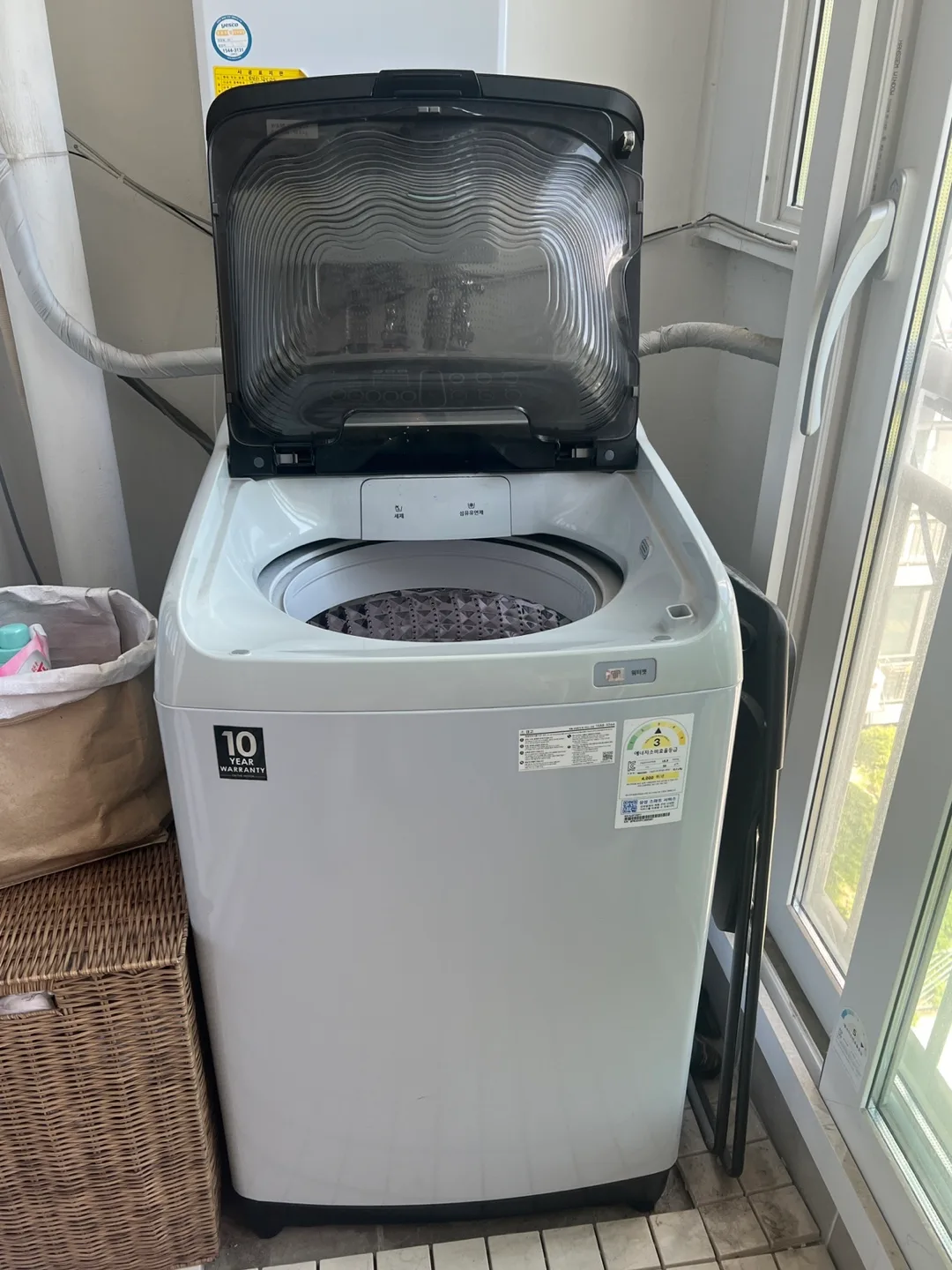 삼성 통돌이 세탁기 16kg 그레이