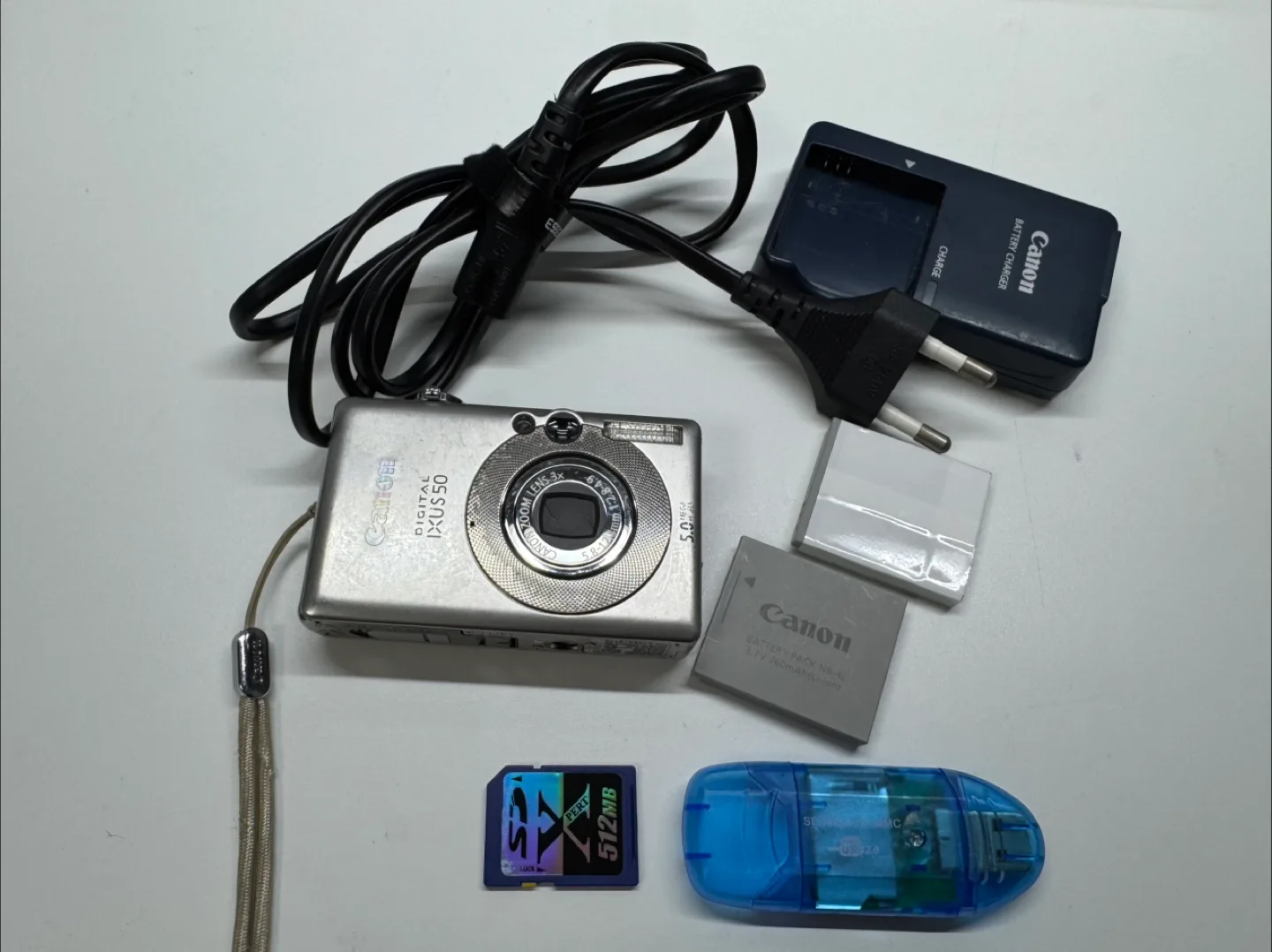 [중고] 캐논 익서스 IXUS 50(익시 IXY 55) 빈티지 카메라 디카 디지털카메라