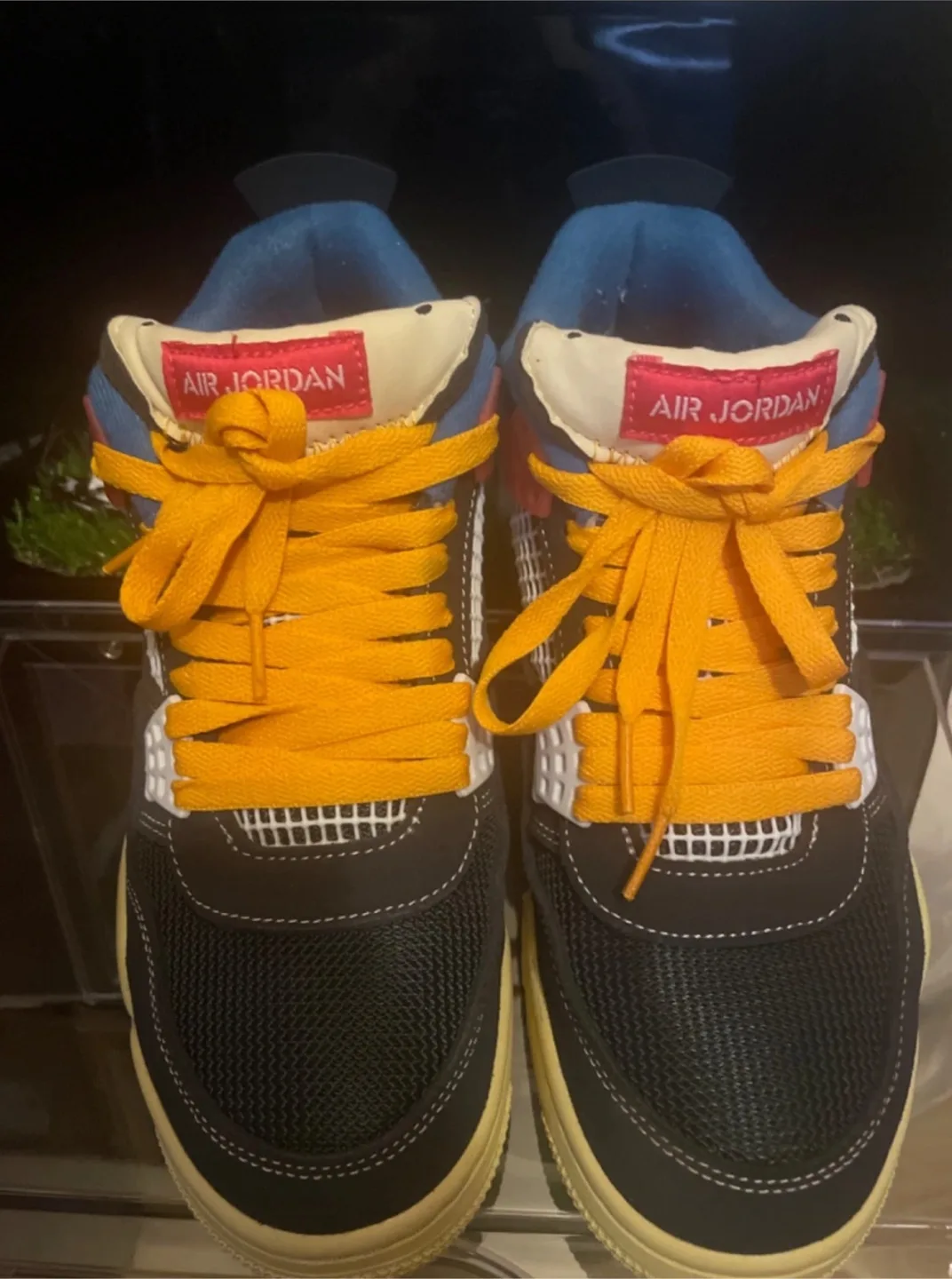 (255) 나이키 에어조던4 x 유니온 오프 느와르 중고