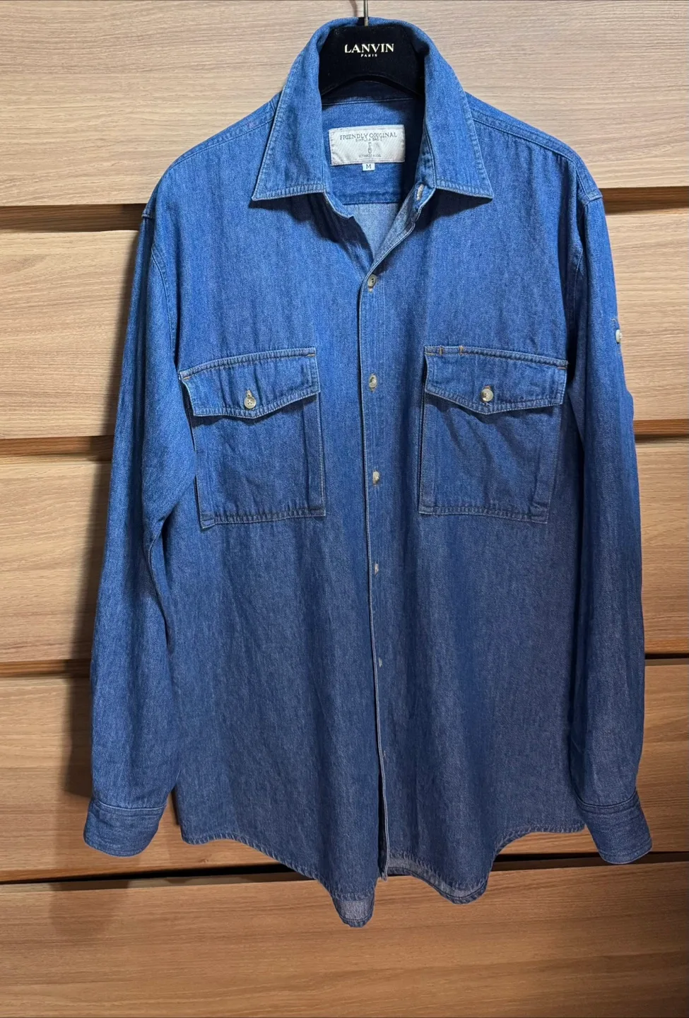 FRIENDLY ORlGINAL 포켓 데님 셔츠(55-66반)