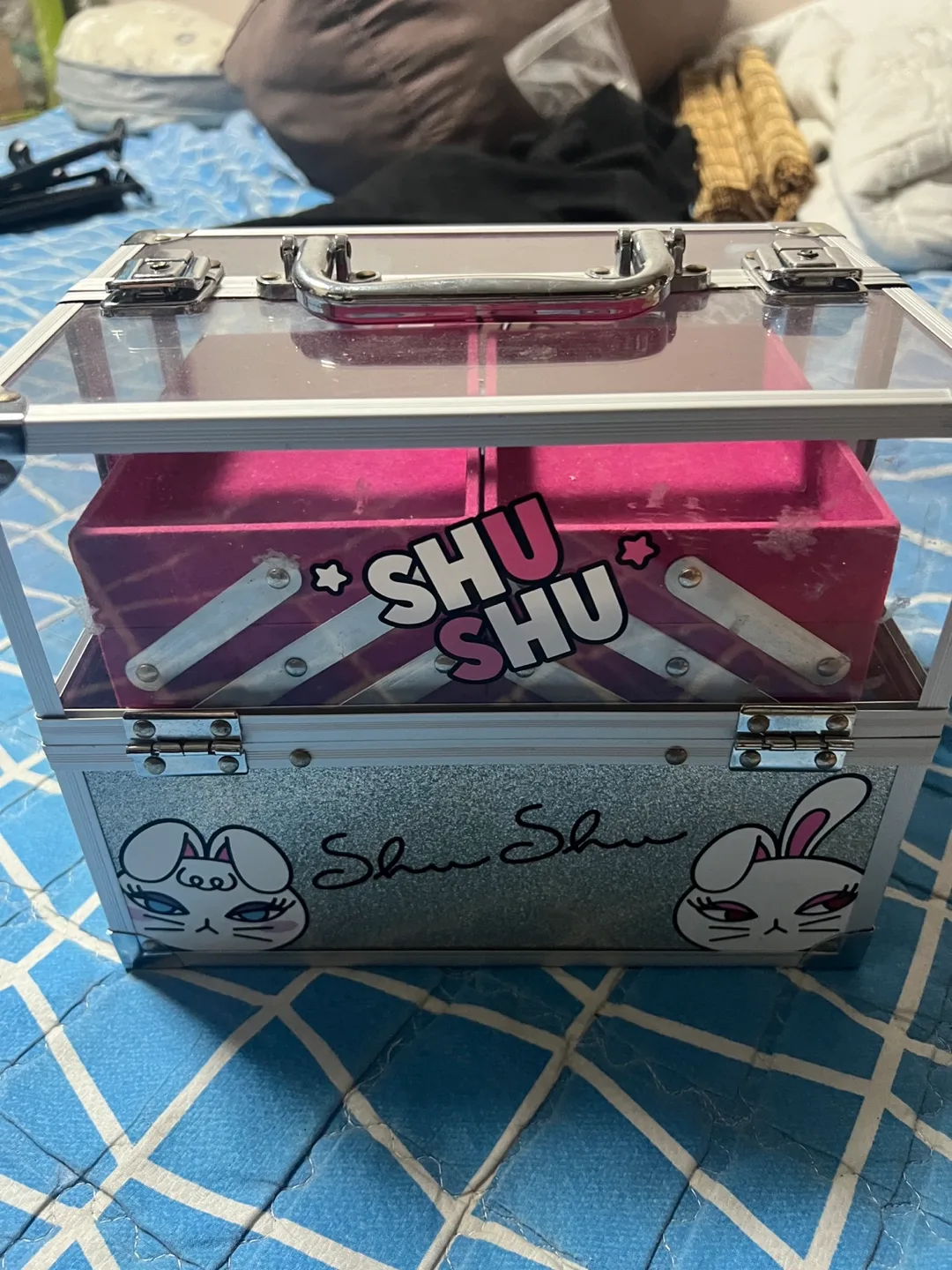 Shu Shu 화장품 케이스 정리함