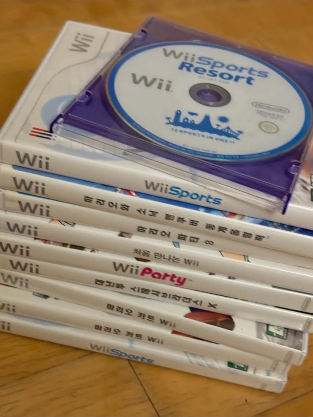 닌텐도 Wii 게임기 풀세트+게임 10개