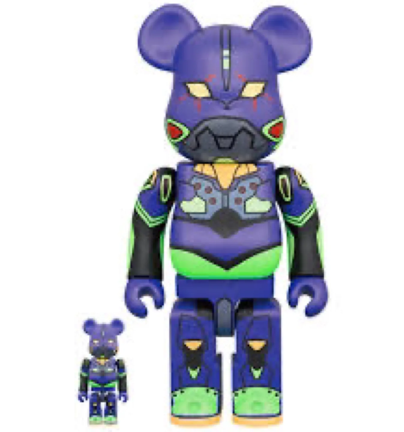 에반게리온 베어브릭 초호기 400 100 미개봉