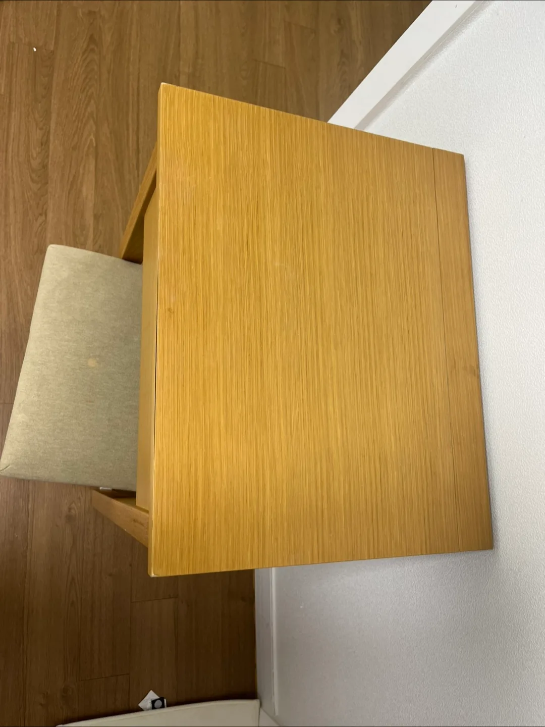 원목 미니 화장대