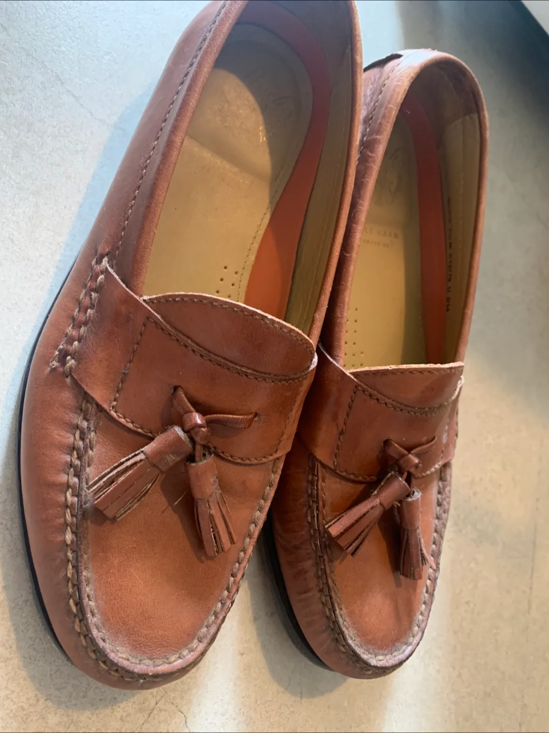 콜한 태슬 로퍼 브라운 255