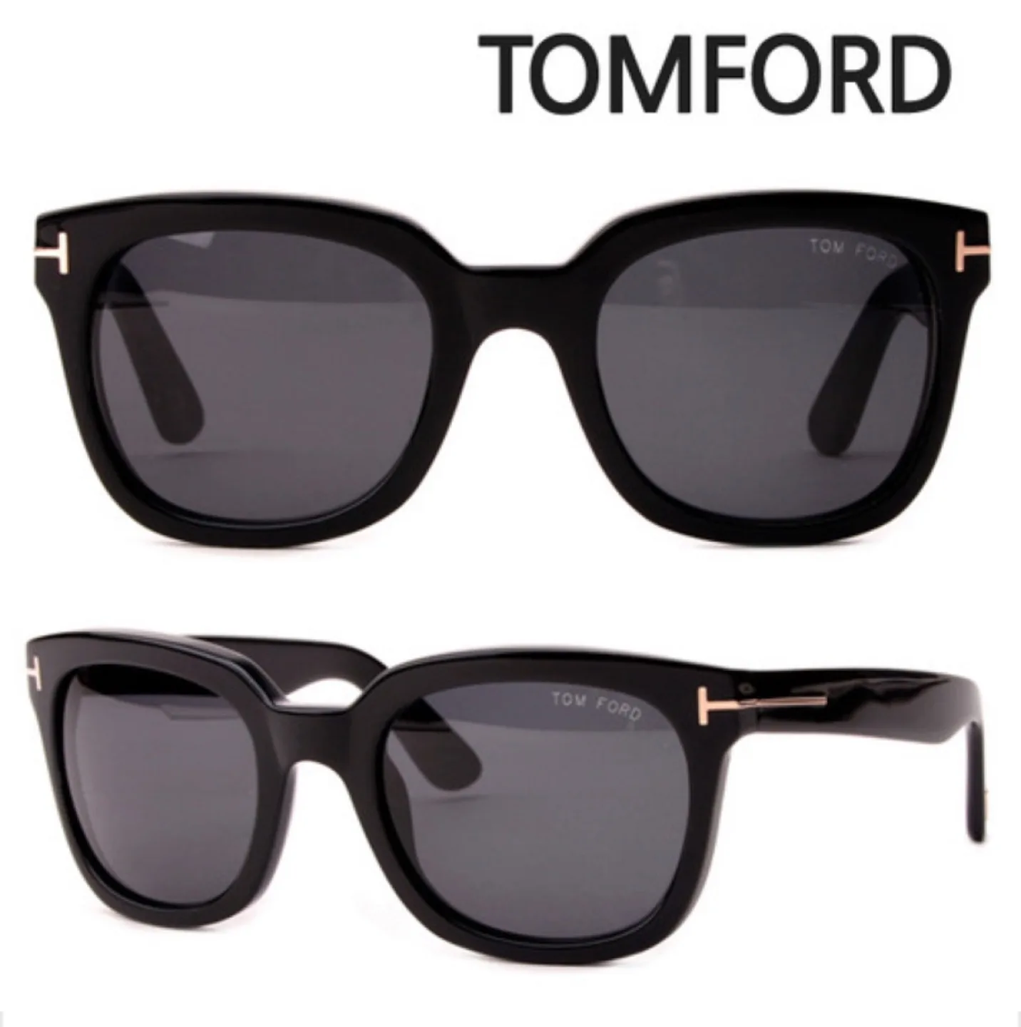 톰포드 TF198 블랙 선글라스