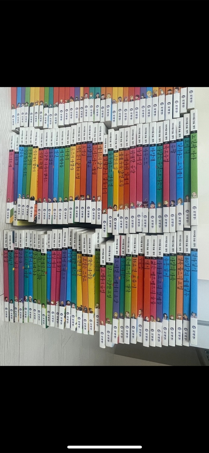 韓国語　絵本　世界名作童話　セット　한국어 세계명작동화 전집 세계명작 동화 전집(102권)
