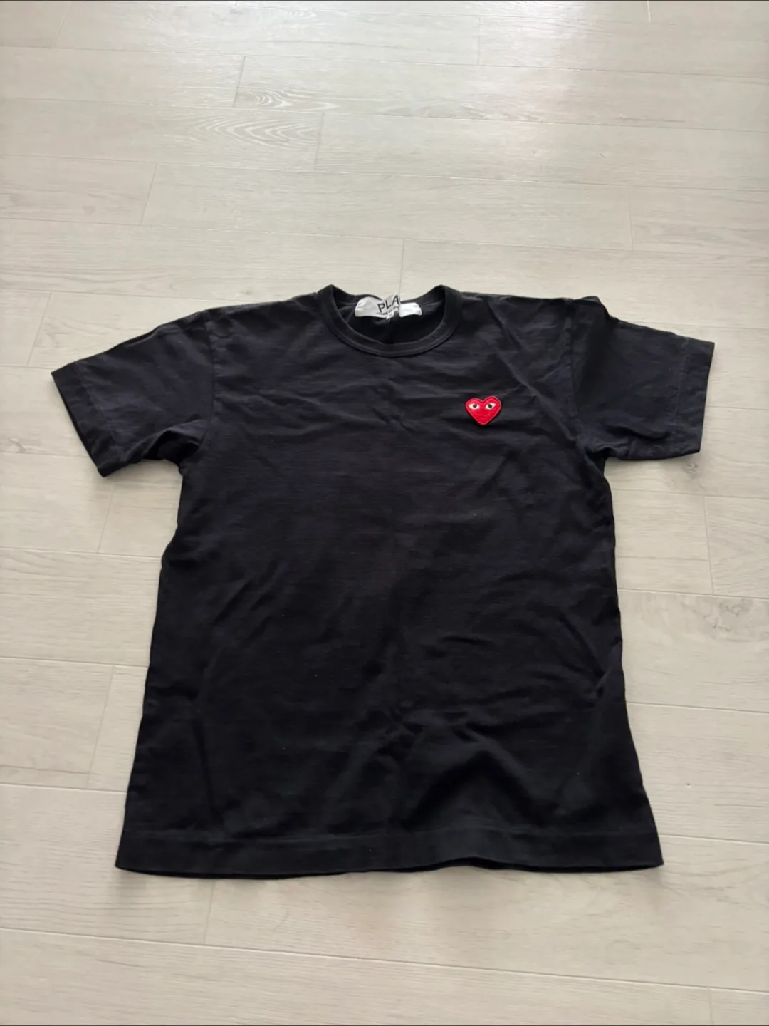 꼼데가르송 블랙 반팔 M (여성용)