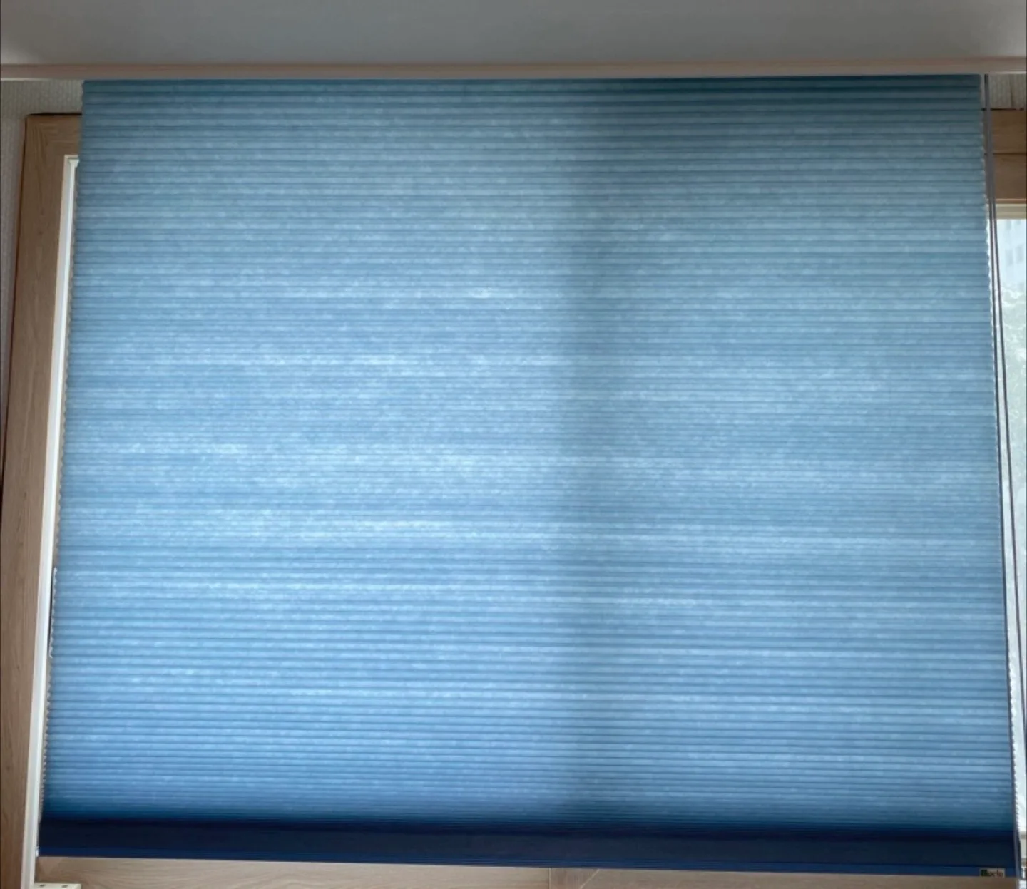 벌집 블라인드(블루, 그레이) 중고