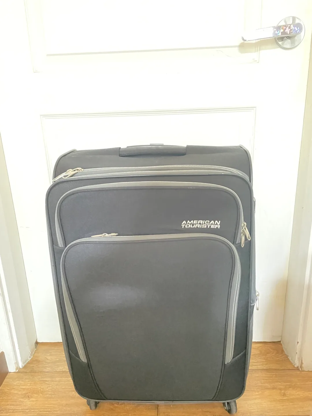 24인치 중고 검정캐리어 18인치 새 핑크 검정 캐리어