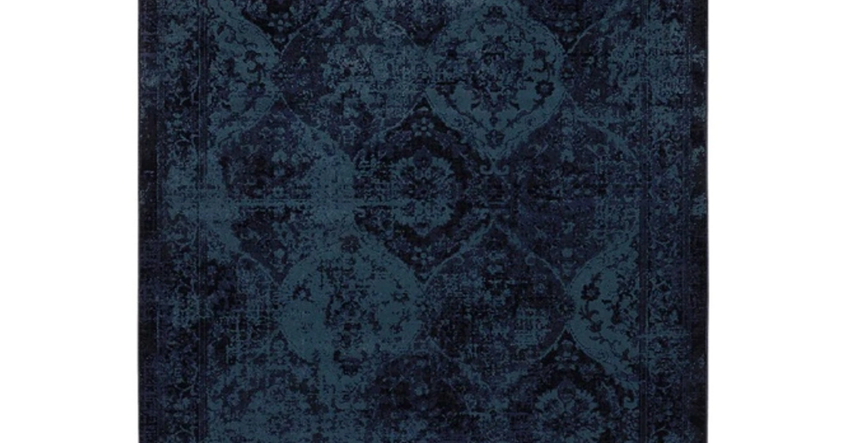 IKEA 본스베크 VONSBAK 다크블루 러그 | 가구/인테리어 | 당근 중고거래